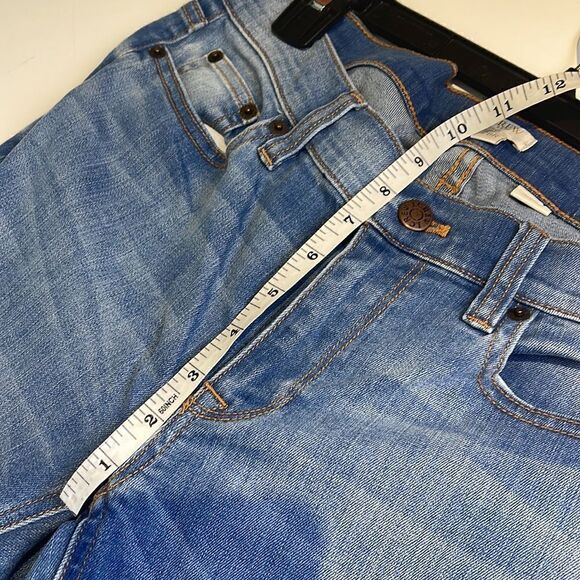 J.CREW Factory Light Wash Stretch Straight Jeans Size 28 - Picture 8 of 9